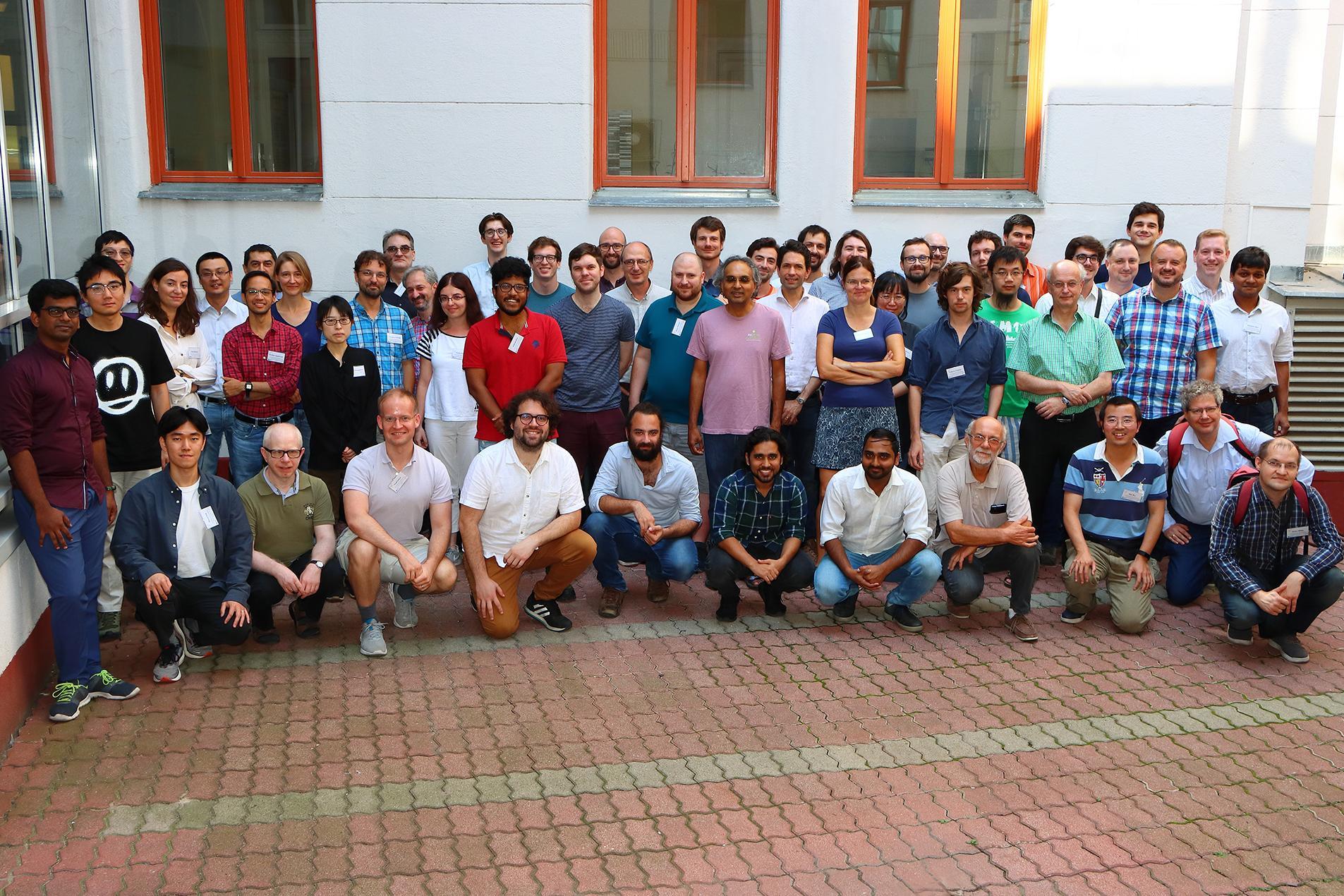 group photo of the workshop participants